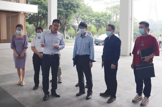番禺副区长杨少华调研番禺创新科技园生物医药和医疗健康产业发展情况